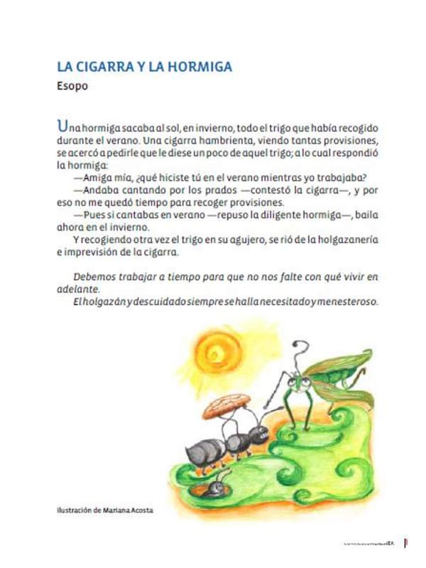 La cigarra y la Hormiga