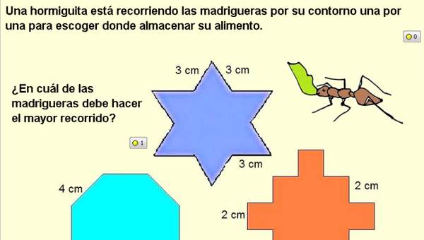 Recorrido de hormiga