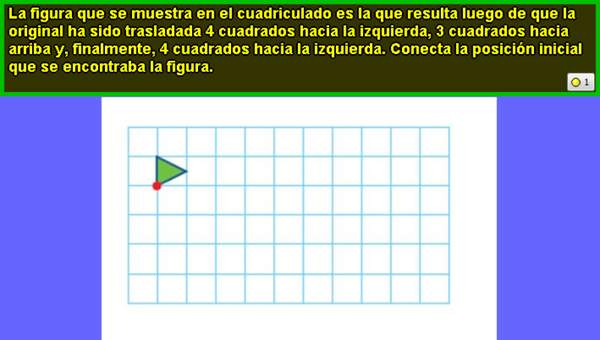 Triángulo en una cuadrícula