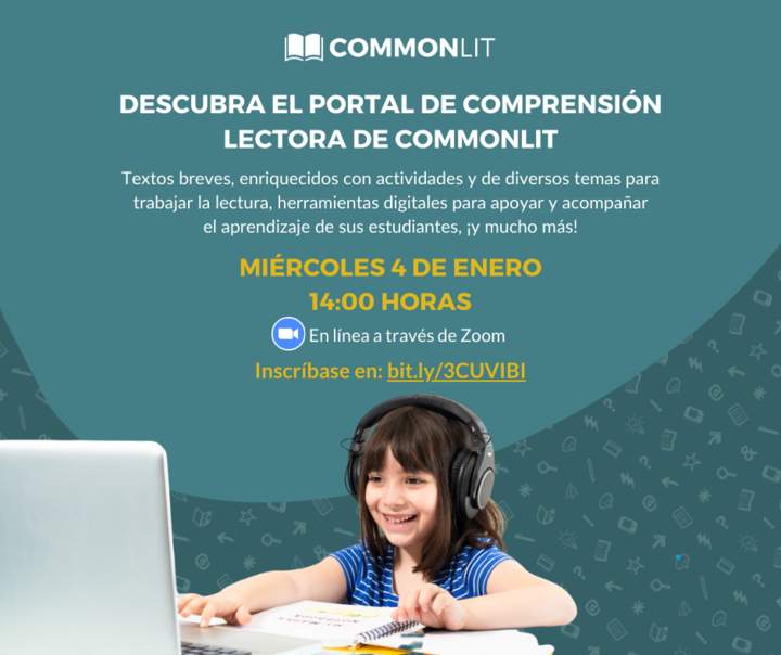 Conferencia: Descubra el portal de comprensión lectora de CommonLit