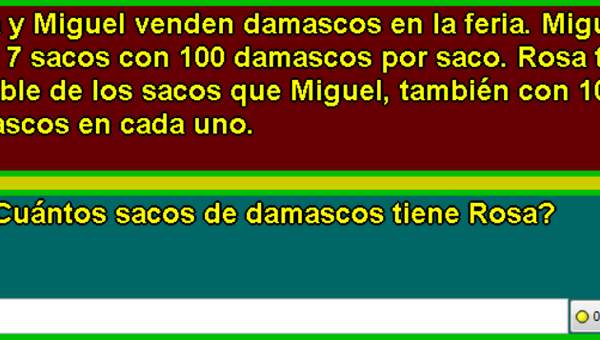 Problema de multiplicación