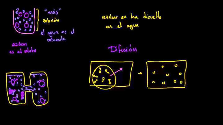 Difusión y ósmosis