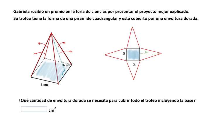 Problema sobre el área de una superficie | Khan Academy en Español