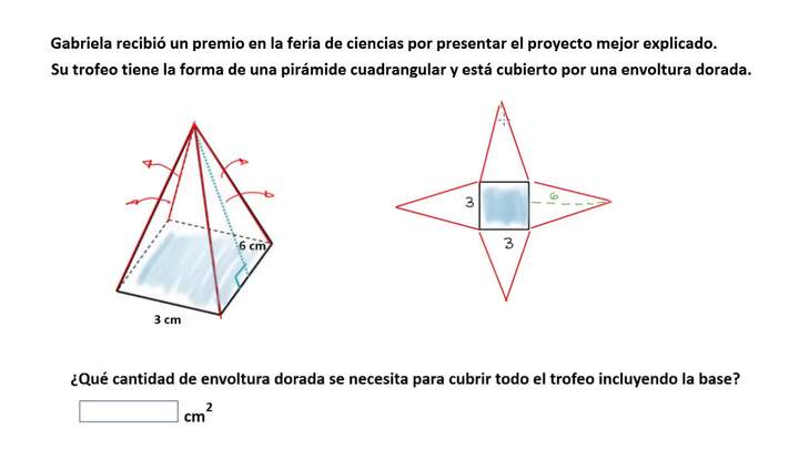 Problema sobre el área de una superficie | Khan Academy en Español