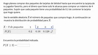 Ejemplo del análisis de una distribución discreta de probabilidad | Khan Academy en Español