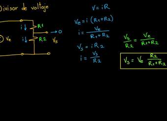 Divisor de voltaje | Ingeniería eléctrica | Khan Academy en Español