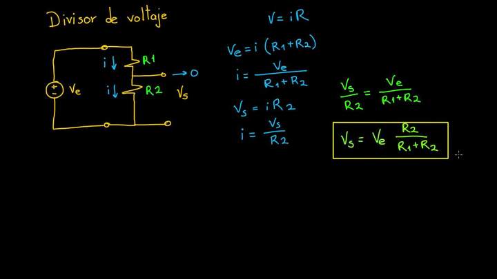 Divisor de voltaje | Ingeniería eléctrica | Khan Academy en Español