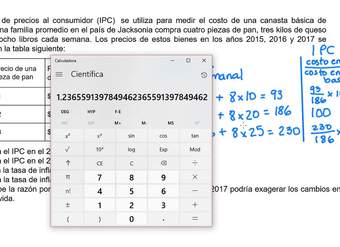Ejemplo de cálculo del IPC y la inflación | Khan Academy en Español
