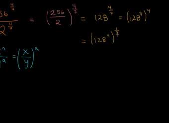 Simplificando una expresión racional que tiene exponentes racionales | Khan Academy en Español