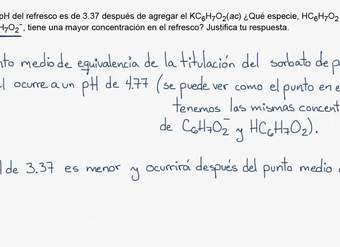 2015 Respuesta libre AP Química 3 f | Química | Khan Academy en Español