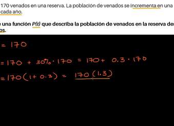 Modelar con una función exponencial básica | Khan Academy en Español