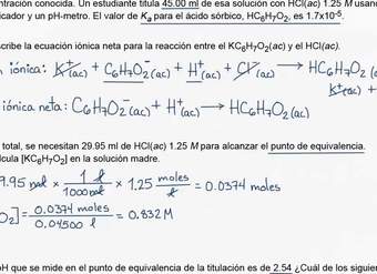 2015 Respuesta libre AP Química 3 d | Química | Khan Academy en Español