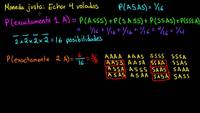 Obteniendo exactamente dos águilas con combinatoria