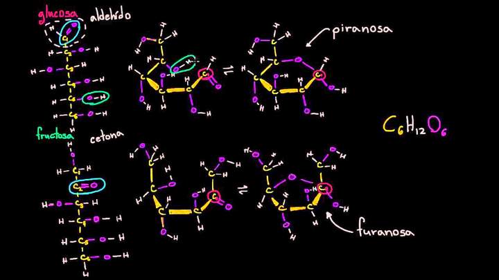 Estructura molecular de la fructosa | Macromoléculas | Biología | Khan Academy en Español