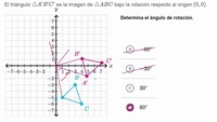 Determinación del ángulo de rotación | Khan Academy en Español