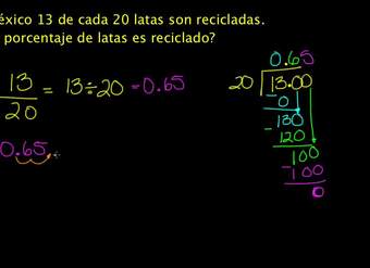 Problema escrito de porcentajes