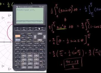Evaluando integrales definidas con calculadora