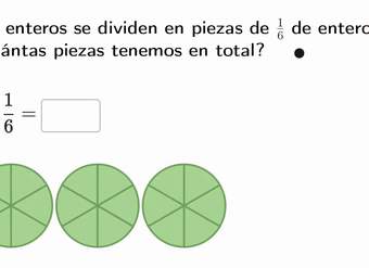 Dividir números enteros entre fracciones unitarias de manera visual | Khan Academy en Español