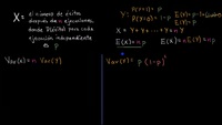 La varianza de una variable binomial | Khan Academy en Español
