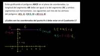 Polígonos en el plano de coordenadas