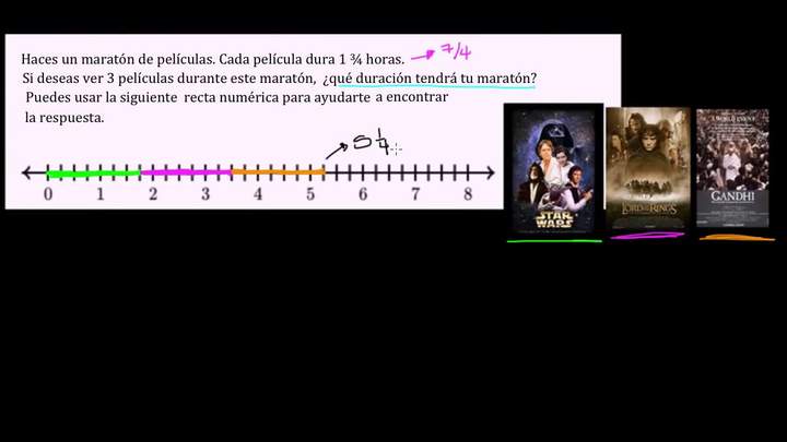 ¿Cuánto tiempo durarán tres películas?