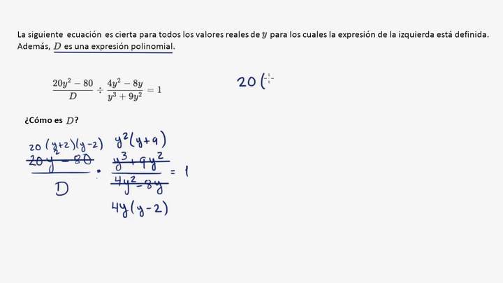 Ejemplo de cómo hallar una expresión para una ecuación | Álgebra II | Khan Academy en Español