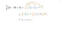 Propiedad distributiva con variables | 6.º grado (Estados Unidos) | Khan Academy en Español