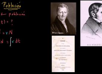 Modelando una población como una función exponencial