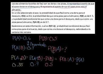 Calculando probabilidad condicional