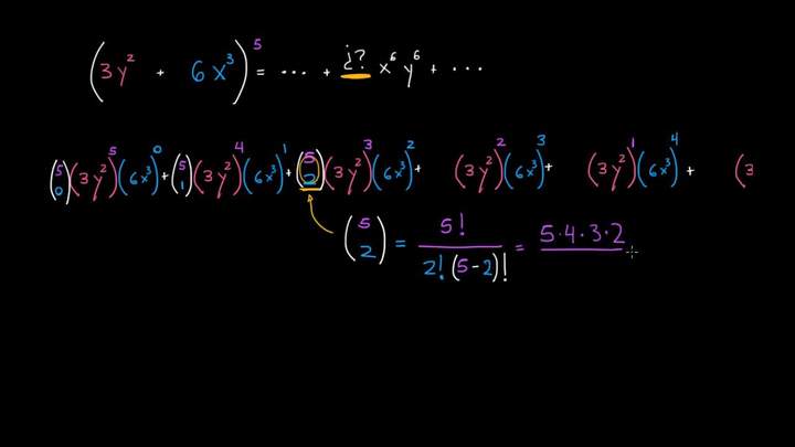 Determinando un coeficiente de una expansión binomial