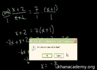 Álgebra: ecuaciones lineales 4
