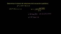 Ejemplo 3: usando la fórmula cuadrática