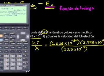 Efecto fotoeléctrico