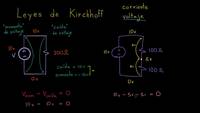 Ley de voltaje de Kirchhoff | Khan Academy en Español