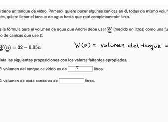 Interpretando una fórmula lineal