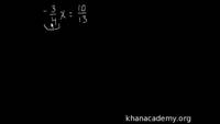 Álgebra: ecuaciones lineales 1