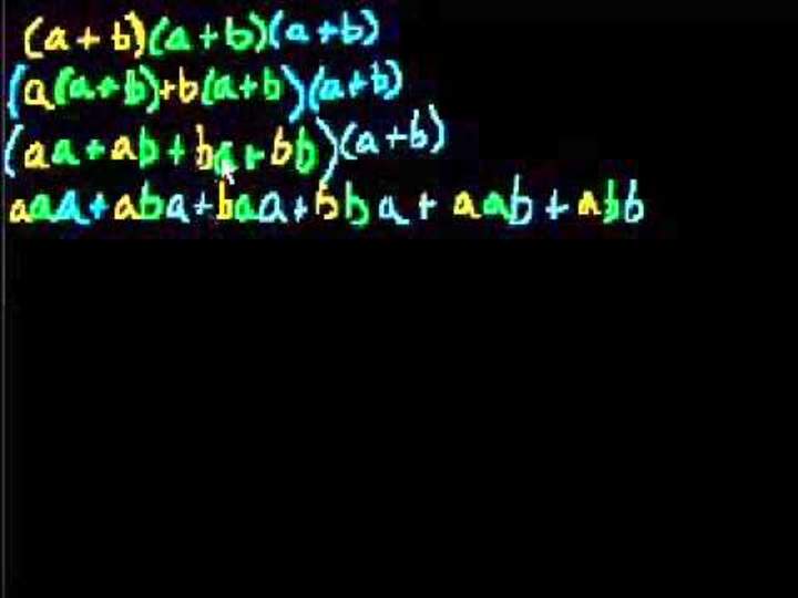Teorema del binomio (parte 3)