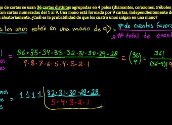 Ejemplo: combinatoria y probabilidad