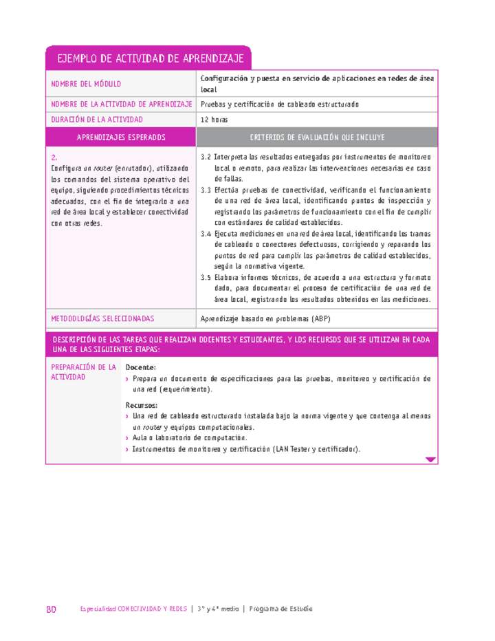 Pruebas y certificación de cableado estructurado