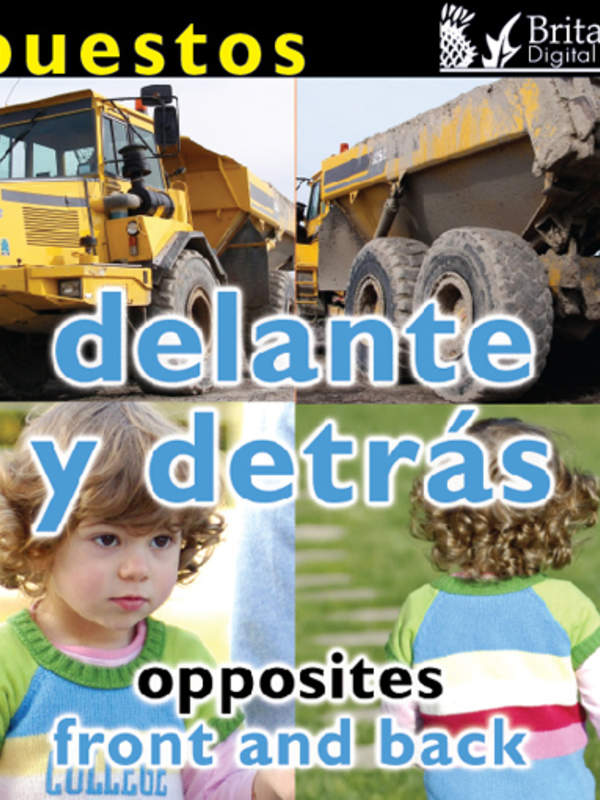 Opuestos: Delante y detrás (Opposites: Front and Back)