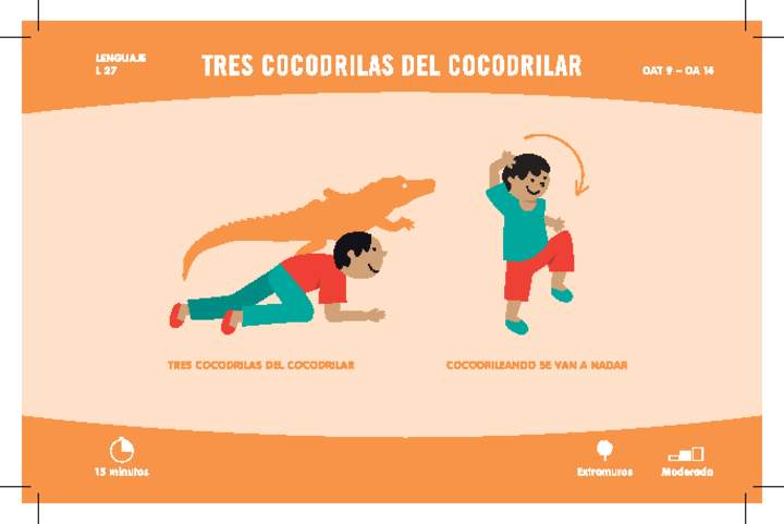 Tres cocodrilas del cocodrilar