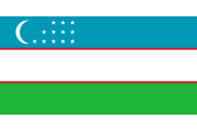 Bandera de Uzbekistán
