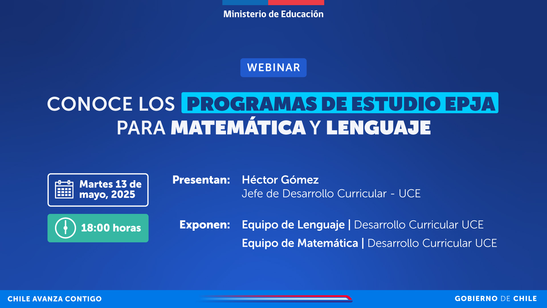 Conoce los Programas de Estudio EPJA para Matemática y Lenguaje