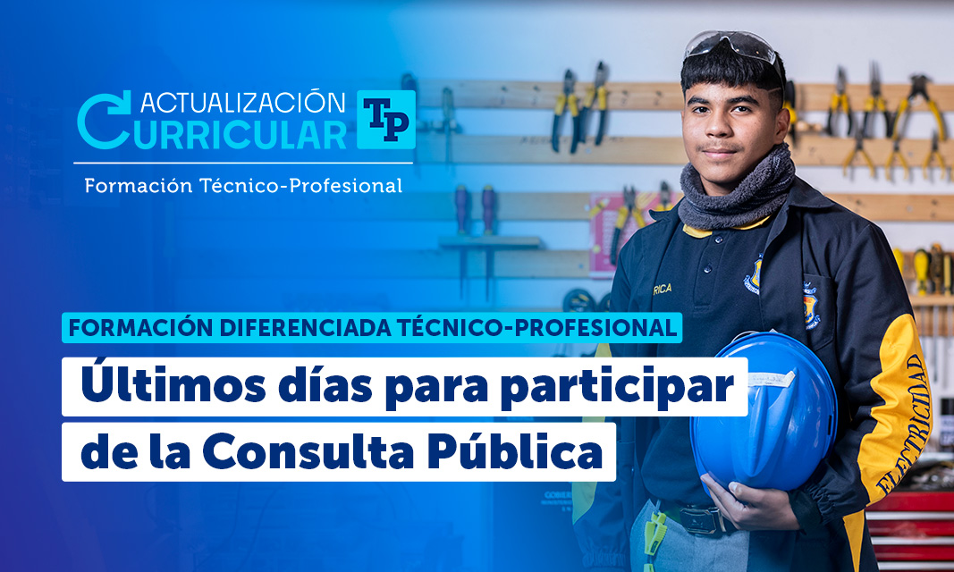 Consulta Pública para la Actualización Curricular de la Formación Diferenciada Técnico Profesional (FDTP)