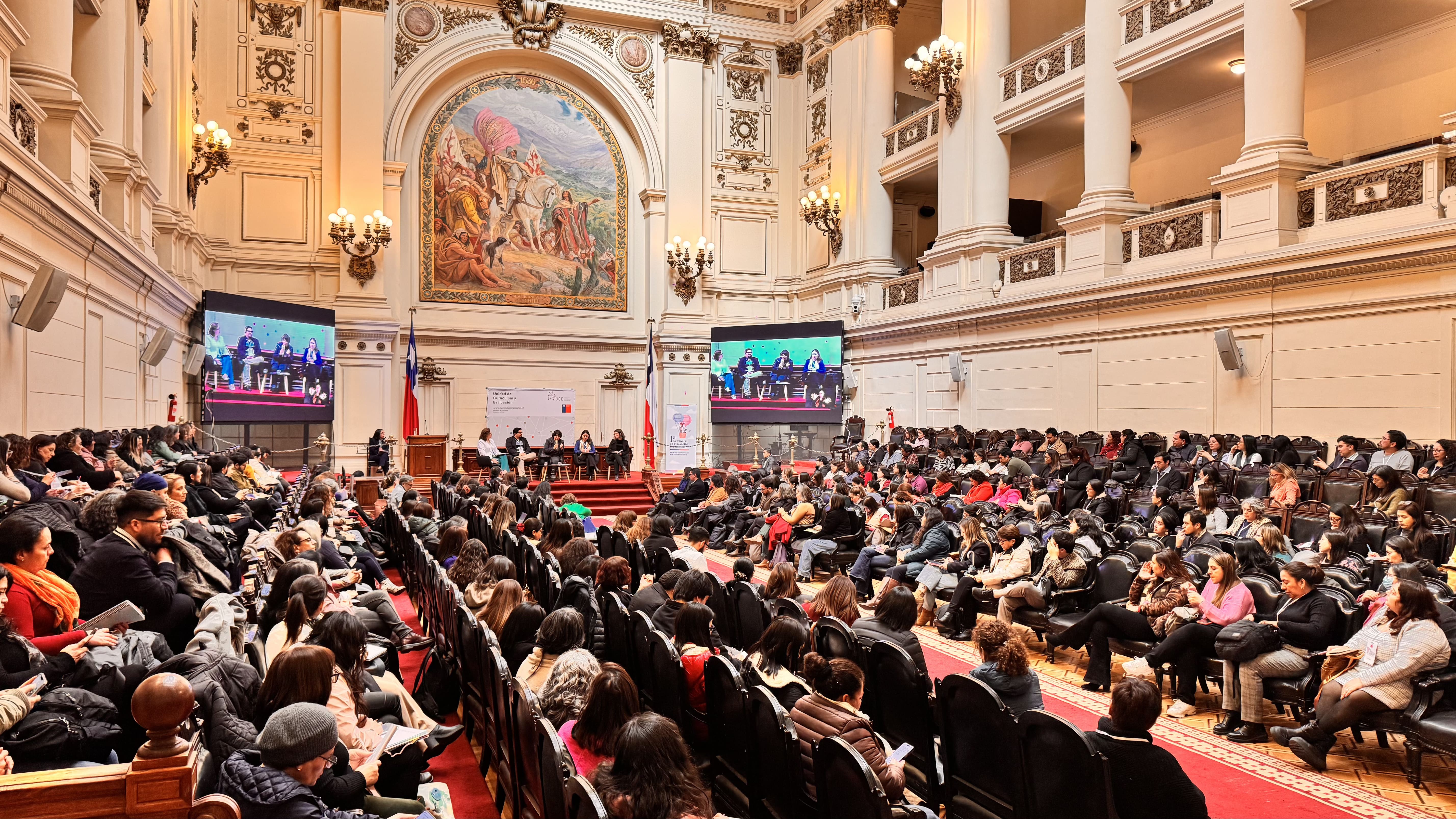 Primer Seminario de Evaluación Formativa en el Ex Congreso Nacional