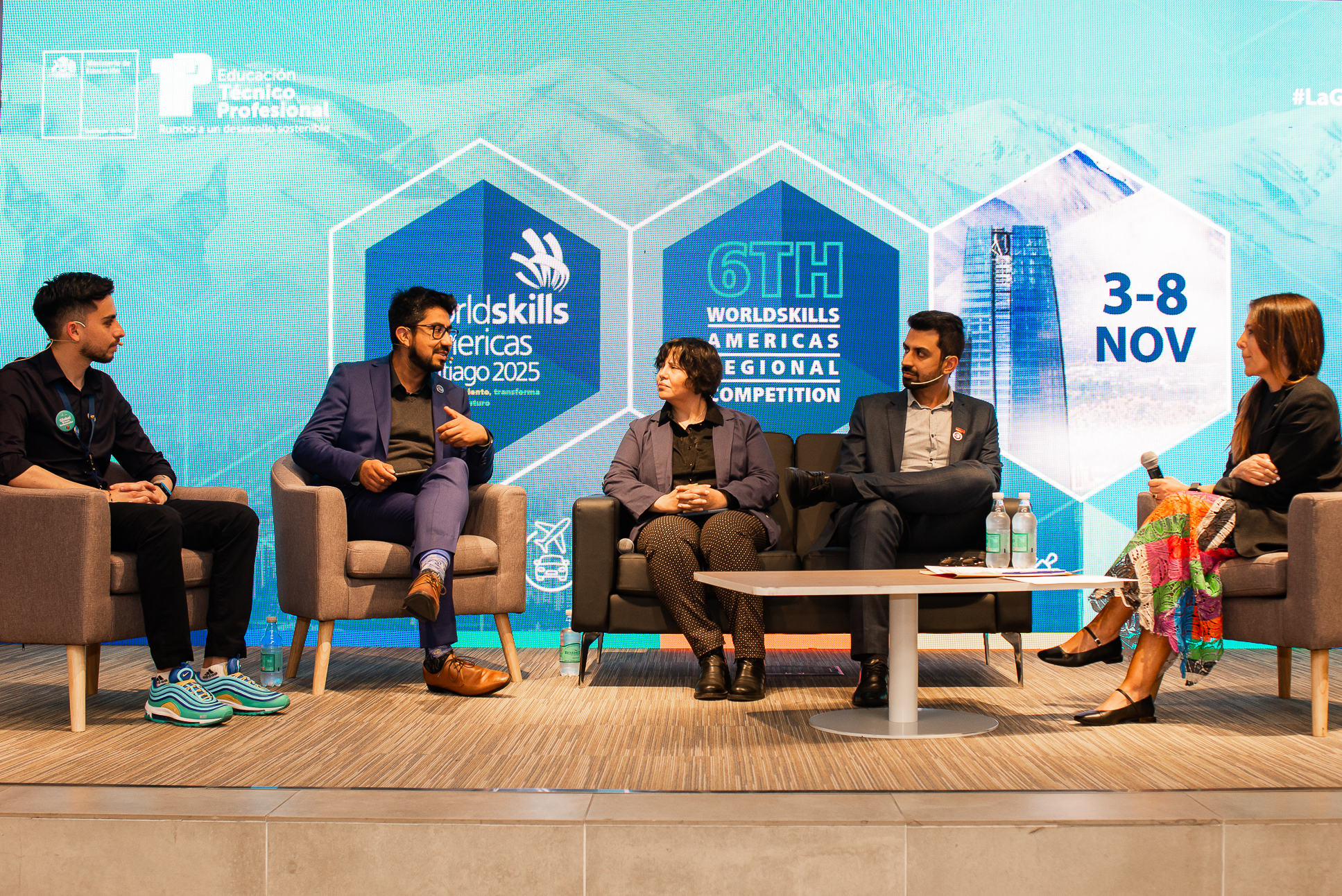 Conferencia internacional de WorldSkills Americas Santiago 2025