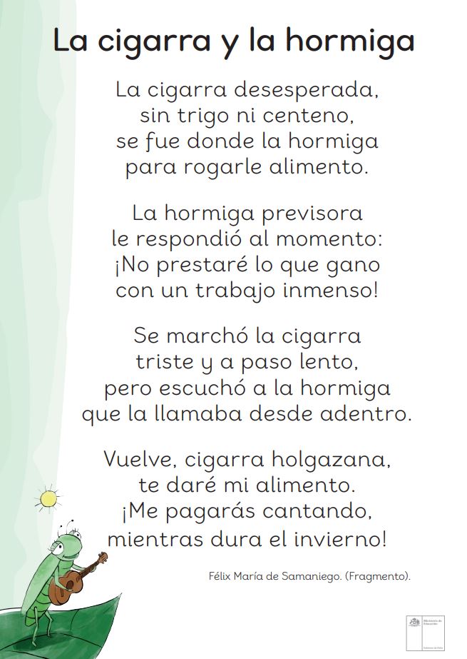 La cigarra y la hormiga