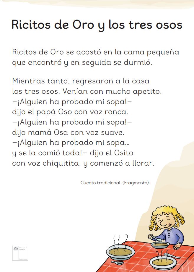 Ricitos de Oro y los tres osos