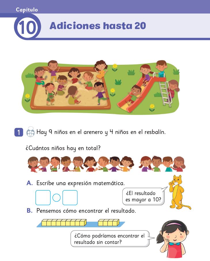 Adiciones hasta 20