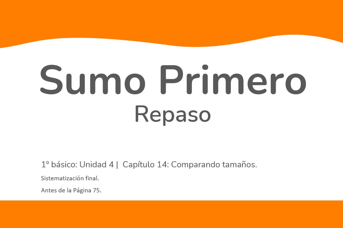 Comparando tamaños